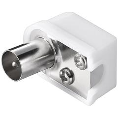 Wtyczka antenowa kątowa TV IEC 11502 /10szt./