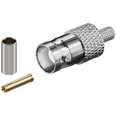 Wtyk BNC ze złotym pinem /do kabla RG 58/U/ 11357