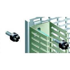 Śruba z izolowaną główką M5x10mm, sprzedawane po 100 NSYSM10M5HP