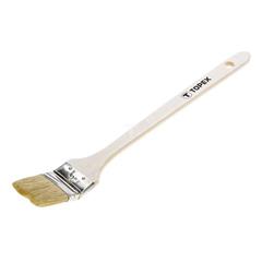 Pędzel kaloryferowiec 2.5 włosie naturalne, uchwyt drewniany do farb olejnych emulsyjnych lateksowych i akrylowych 20B963""