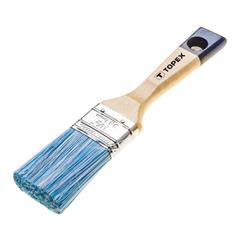 Pędzel płaski akrylowy 1.5 uchwyt drewniany włosie mieszane do farb akrylowych 20B947""