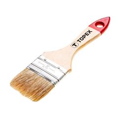 Pędzel płaski uniwersalny 3 do farb emulsyjnych lateksowych i akrylowych bejc lakierobejc impregnatów farb olejnych 20B924""