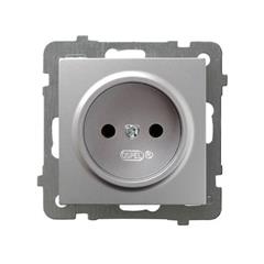 AS Gniazdo pojedyncze b/u srebro GP-1G/m/18