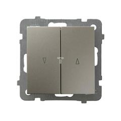 AS Łącznik żaluzjowy satyna light ŁP-7G/m/45