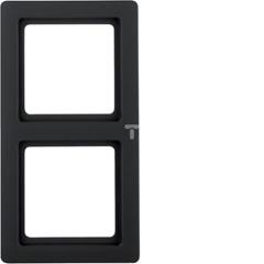 Berker Q.1 Ramka podwójna uniwersalna antracyt/ aksamit 10126086