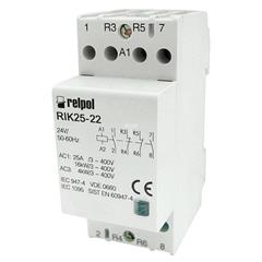 Stycznik modułowy 4P 2Z+2R 25A 24V AC RIK25-22-24 2608199