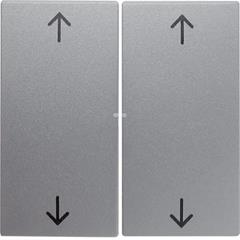 B.1/B.7 Glas Klawisze z nadrukiem symbolu /strzałki/ aluminium 16441404