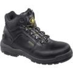 Buty z pełnej skóry licowej wodoodporne, podeszwa z PU podnosek i wkładka kompozytowe kolor czarny rozmiar 42 PIED  CT600S3NO42