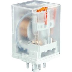 Przekaźnik przemysłowy 3P 10A 110V DC, dioda LED R15-2013-23-1110-WTL 804600