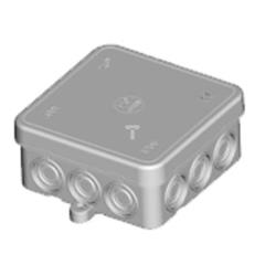 Puszka hermetyczna natynkowa 75x35x35mm IP55 szara EC411C3