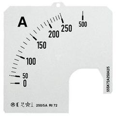 Skala pomiarowa amperomierza 0-150A SCL 1/A5/150 2CSM120209R1041