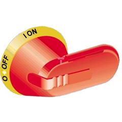 Rączka pośrednia żółto-czerwona 65mm do OT200-315 OHY65J8 1SCA022381R0160