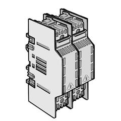 Podstawa bezpiecznikowa 2P 160A NH00 OFAX00S2L 1SCA022112R2440