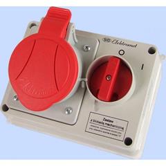 Zestaw instalacyjny z blokadą 0-I 32A 5P IP44 E 32-18N 940033