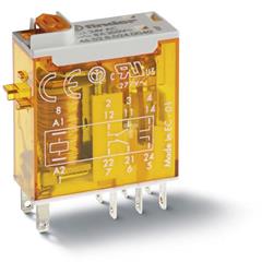 Przekaźnik miniaturowy 2P 8A 12V DC LED 46.52.9.012.0040