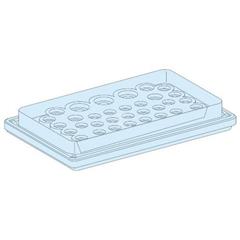 Płyta dławnicowa FL21 IP55 39X7 - 6 08898