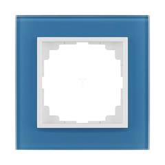 SENTIA Ramka pojedyncza szkło niebieski 1471-66