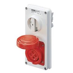 Gniazdo przemysłowe 16A 3P+N+E 400V GW66309