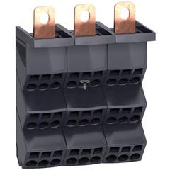 Blok rozdzielczy 3P 250A, 27 zacisków 04033