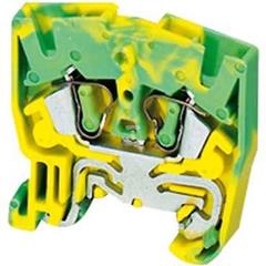 Złączka mini ochronna 2-przewodowa 2,5mm2 żółto-zielona, zacisk sprężynowy DIN15 ATEX NSYTRR22MPE