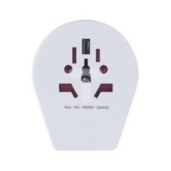 Adapter podróżny - uniwersalny + USB P0060