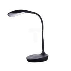 Lampka biurkowa 4,5W 370lm 4000K DEL1321 USB czarna Z7596B