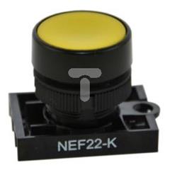 Napęd przycisku NEF22-K G fi22 żółty W0-N-NEF22-K G
