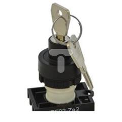 Napęd przełącznika NEF22-Za 2-poł. z kluczykiem fi22 czarny W0-N-NEF22-ZA2