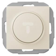 SENTIA Ściemniacz przyciskowo-obrotowy LED 250W kremowy 1407-11