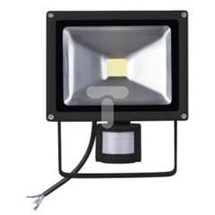 Projektor LED HOBBY 20W PIR 1300lm 4000K IP65 czarny ZS2320