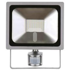 Projektor LED PROFI 50W PIR 4000lm 4000K IP65 szary ZS2740