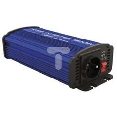 Przetwornica napięcia samochodowa 12V/230V + USB 2,1A 600W N0037
