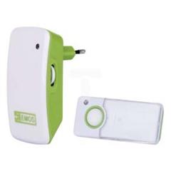 Dzwonek bezprzewodowy 100m 230V zielony P5740