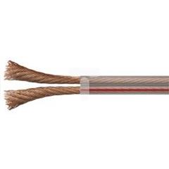 Przewód głośnikowy TP 2x0,75 OFC transparentny S8307 /100m/