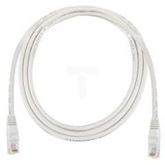 Kabel krosowy patchcord U/UTP kat.5e CCA szary 5m S9125