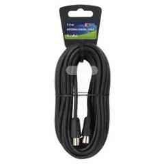 Przewód antenowy IEC 7,5m czarny SL3007