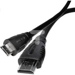Kabel miniHDMI - HDMI High Speed with Ethernet 1,5m SD1101