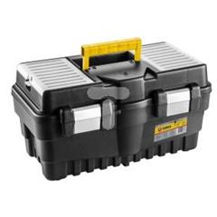 Skrzynka narzędziowa 19cala organizery aluminiowe zatrzaski 79R132