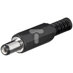 Wtyczka zasilająca żeńska DC 2,1/5,5mm /krótka/ 11114