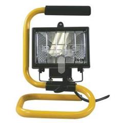 Projektor halogenowy przenośny 150W R7s 2700K IP44 czarny G3101