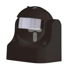 Czujnik ruchu PIR IP44 1200W 180° czarny G1125