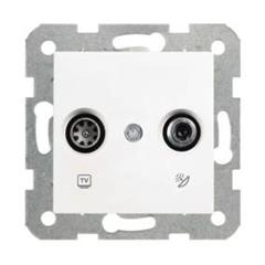 KARRE Gniazdo antenowe TV-SAT końcowe białe 90963685