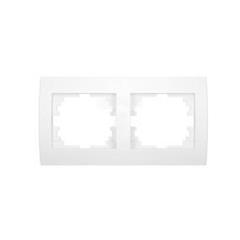 LOGI Ramka podwójna pozioma Biały 021470002 25118