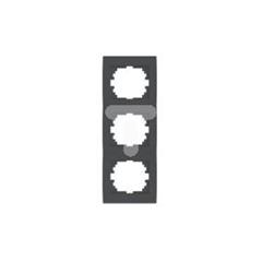 LOGI Ramka potrójna pionowa Grafit 021530041 25300