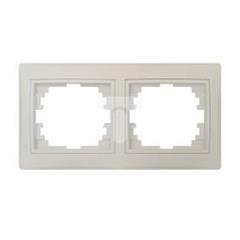 DOMO Ramka podwójna pozioma Kremowy 011470003 24822