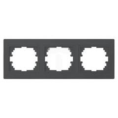 DOMO Ramka potrójna pozioma Grafit 011480041 24941