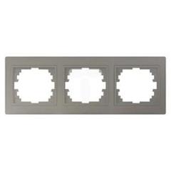 DOMO Ramka potrójna pozioma Szampański 011480050 25059