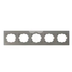 DOMO Ramka pięciokrotna pozioma Szampański 011500050 25061