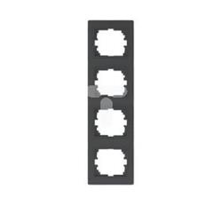 DOMO Ramka poczwórna pionowa Grafit 011540041 24946