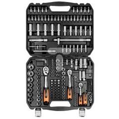 Klucze nasadowe 1/2cala 3/8cala 1/4cala zestaw 182 elementy 08-680